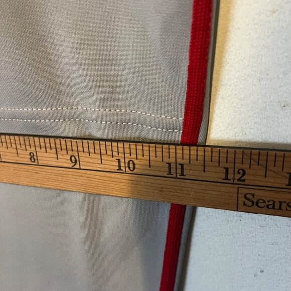 Champro Triple Crown Baseball Long Pants Mens XL  40" Waist Gray Red Strip Open - Picture 13 of 16